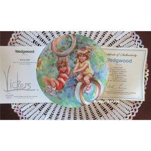 Wedgwood RIDING HIGH Collectible Plate
